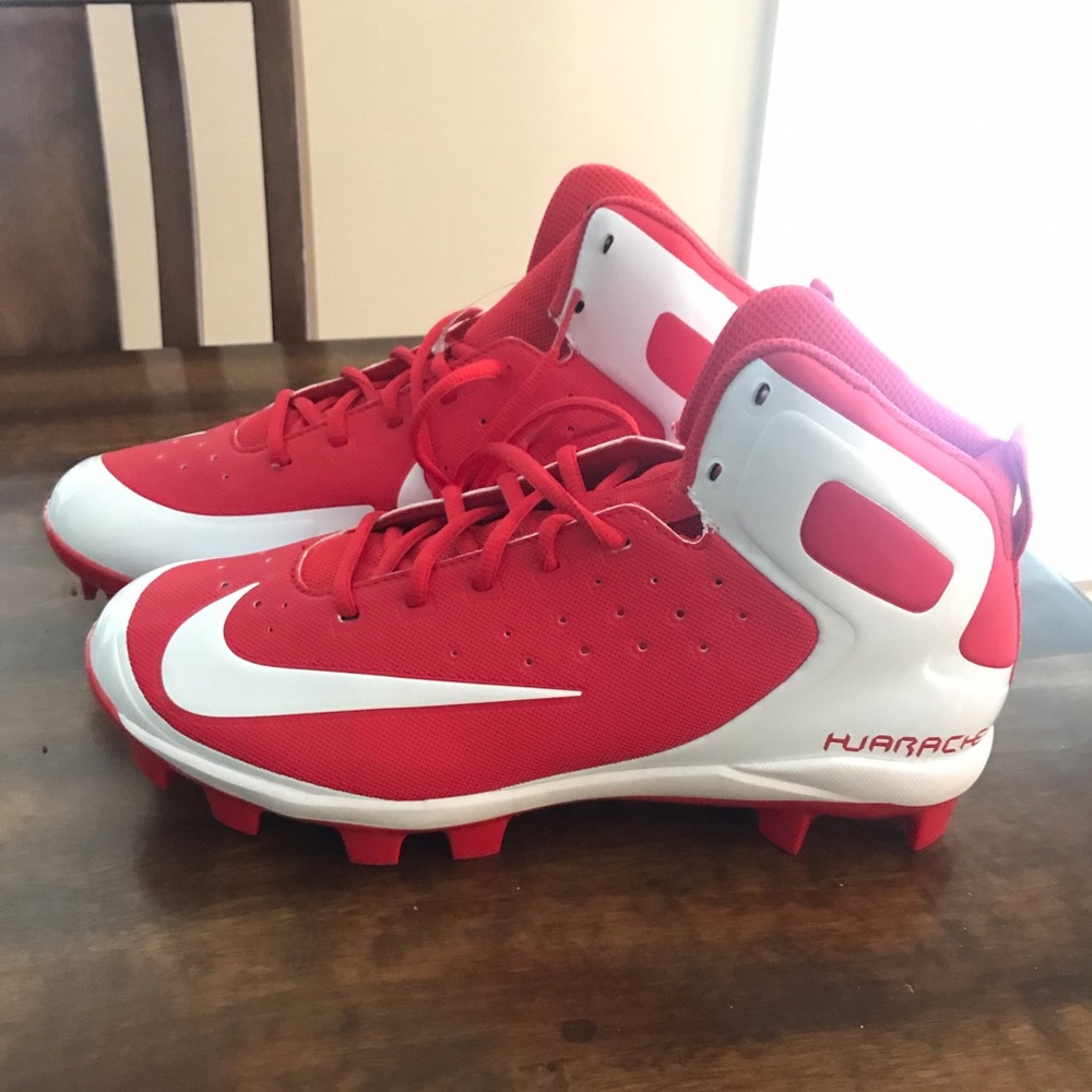 New Nike huarache cleats.
